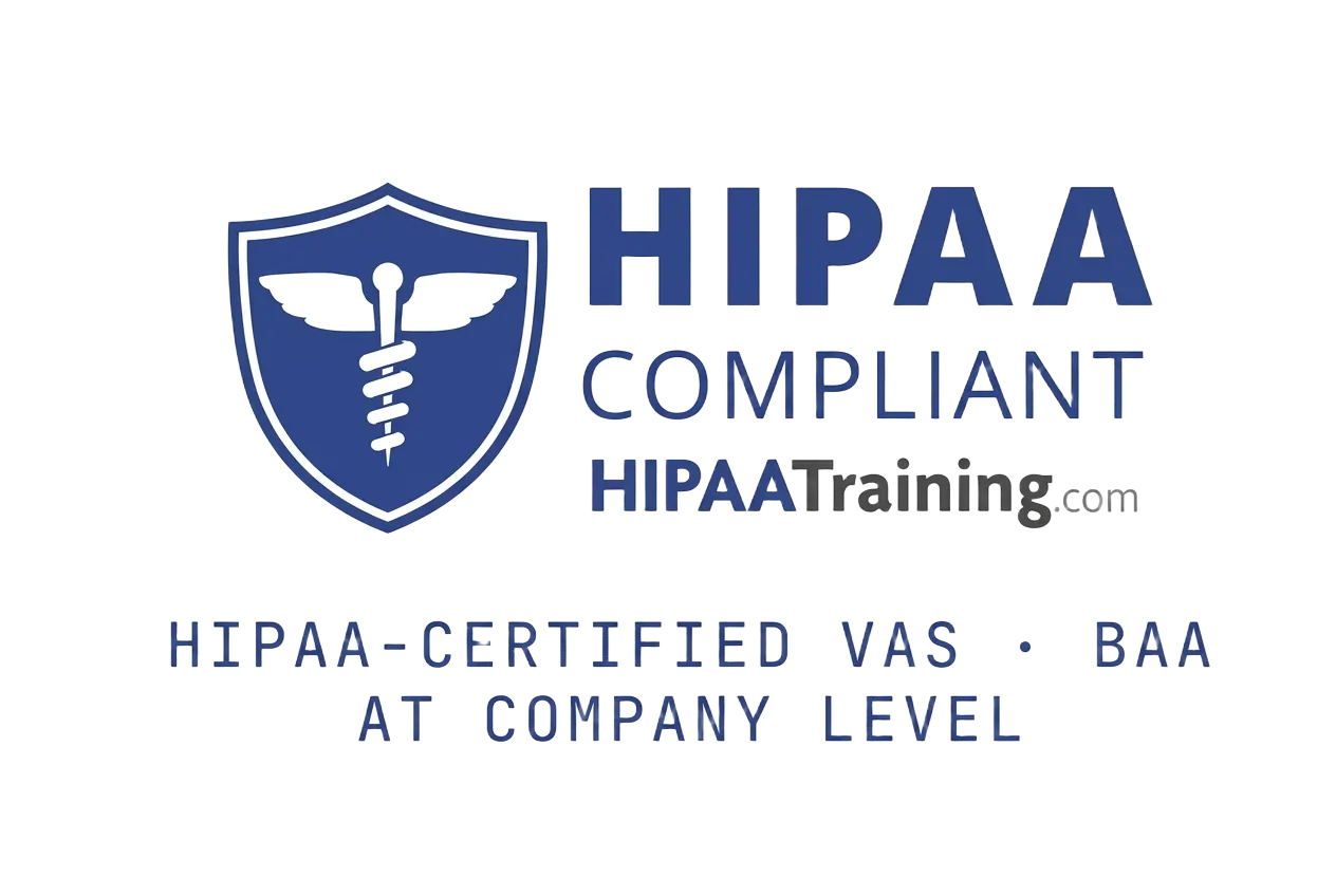 HIPAA compliant, HIPAA-certified virtual assistants with a BAA at company level